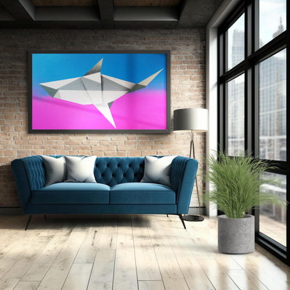 Thresher 30"x50" Archival Framed Canvas