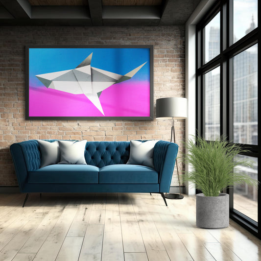 Thresher 30"x50" Archival Framed Canvas