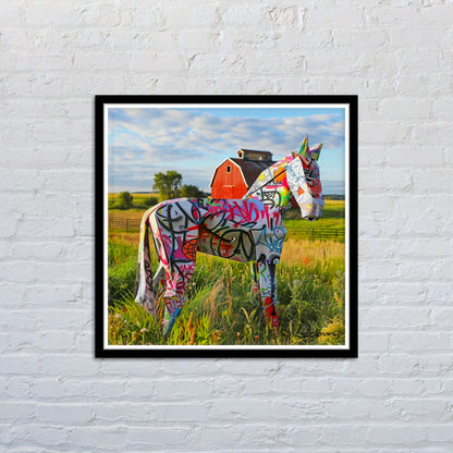 Saddle Up (12"x12" Giclee Print) Hand Signed Limited Edition - Only 12 made